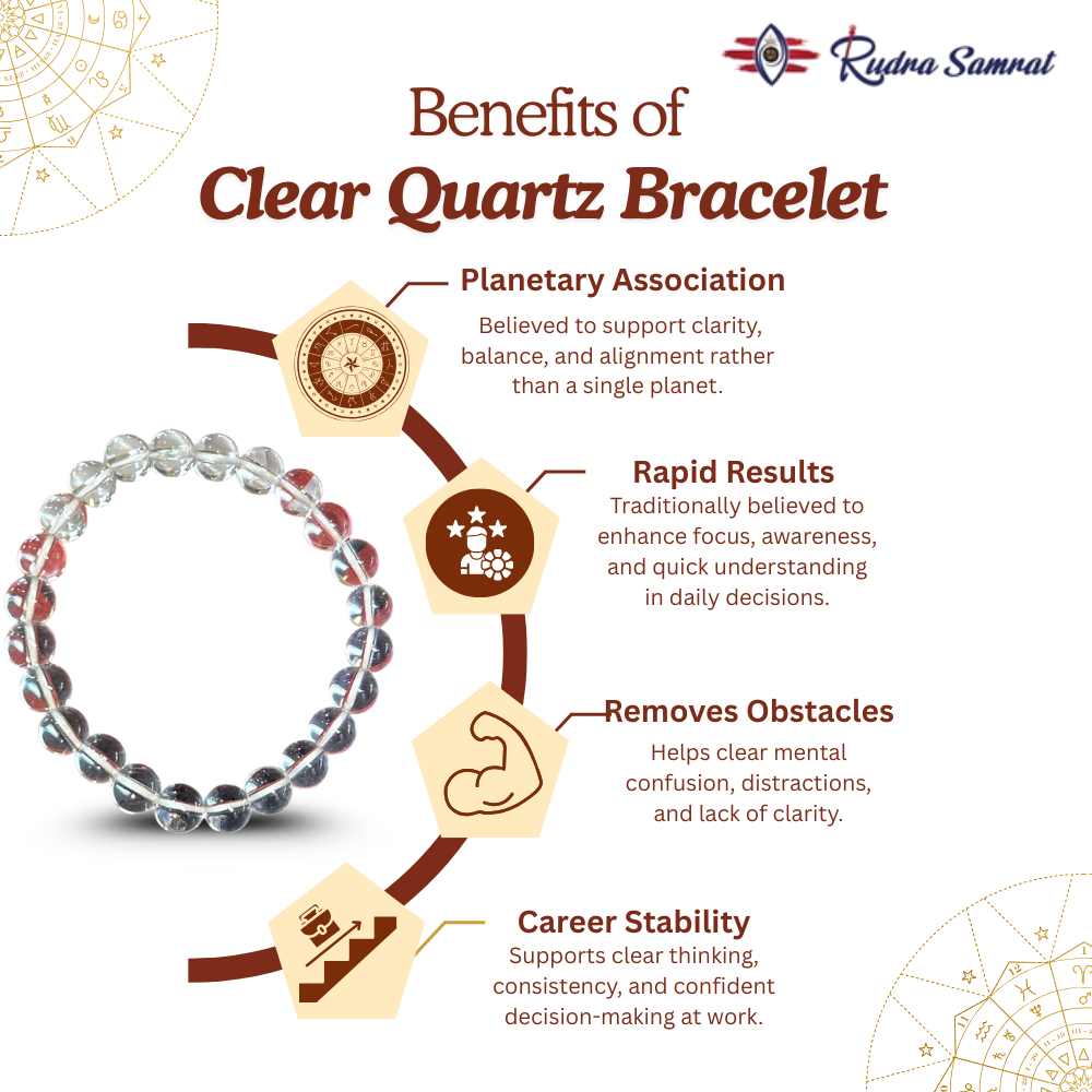 Clear Quartz Bracelet