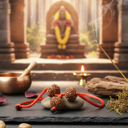 Shakti Bandh – 8, 9 & 10 Mukhi Rudraksha