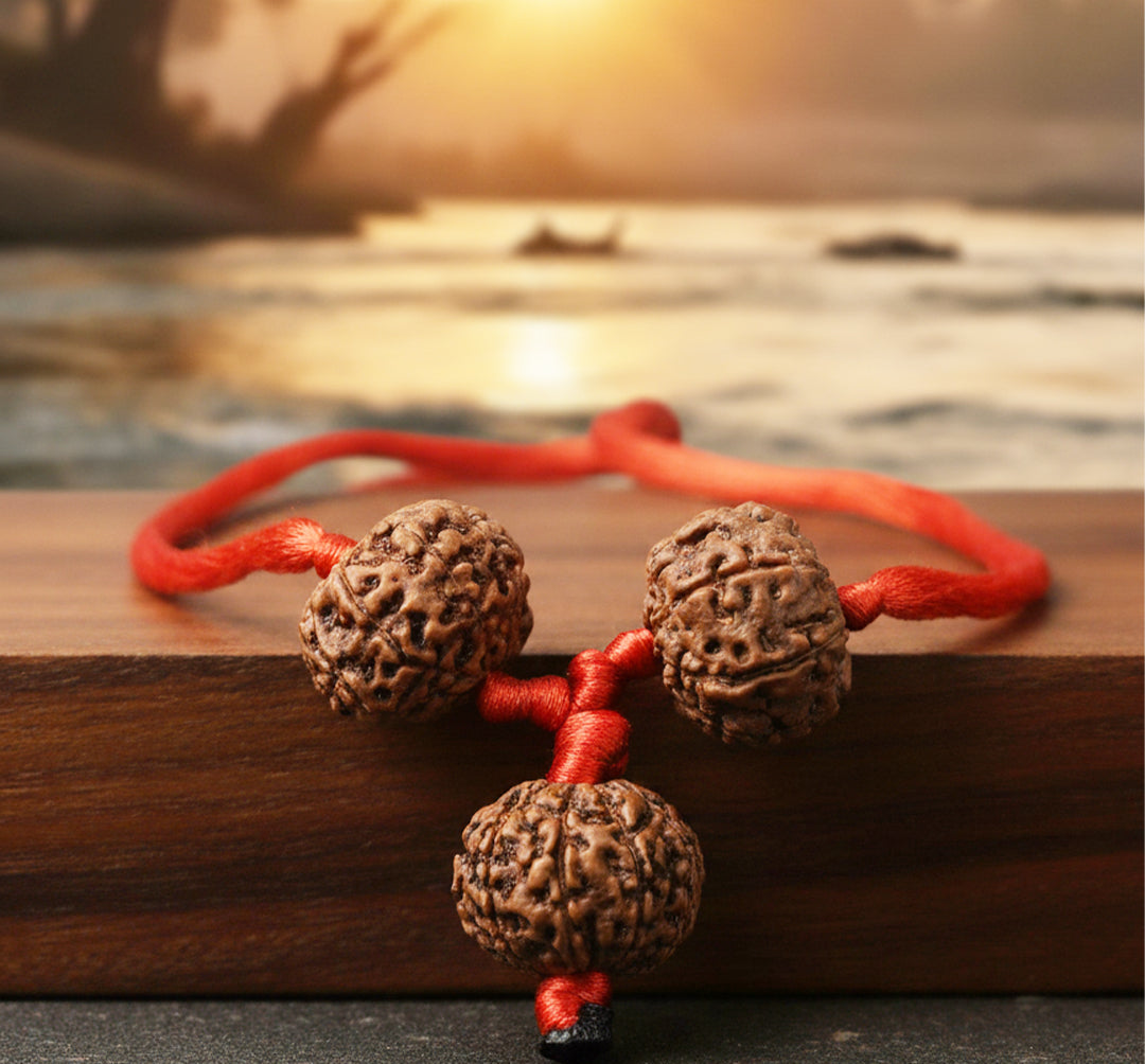 Shakti Bandh – 8, 9 & 10 Mukhi Rudraksha