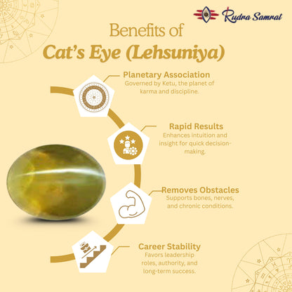 Cat's Eye Stone (Lehsuniya)