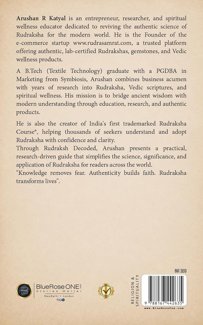 Rudraksh Decoded Book (Paperback) - English / Hindi