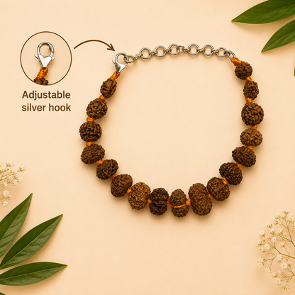 1–14 Mukhi Rudraksha Bracelet (Indonesia)