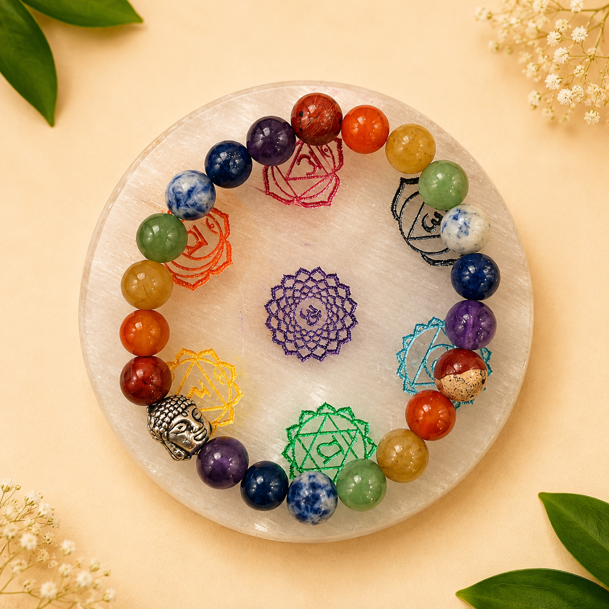 Selenite Charging Plate