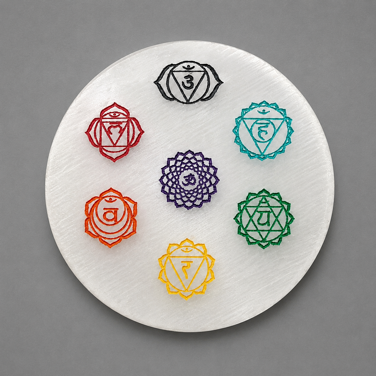 Selenite Charging Plate