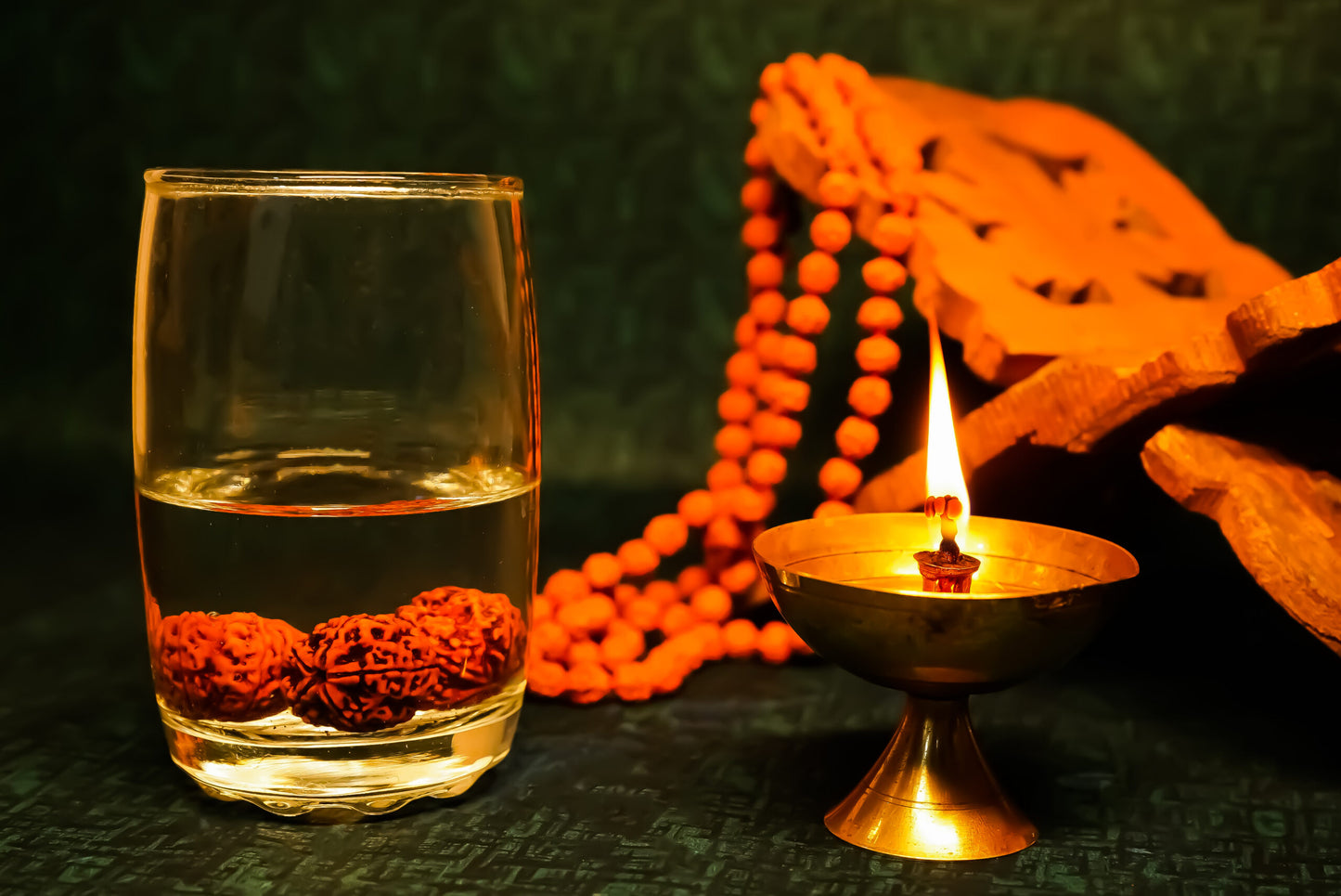 Water Therapy Rudraksha (Set of 3)