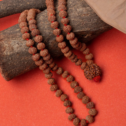 7 Mukhi Rudraksha Mala