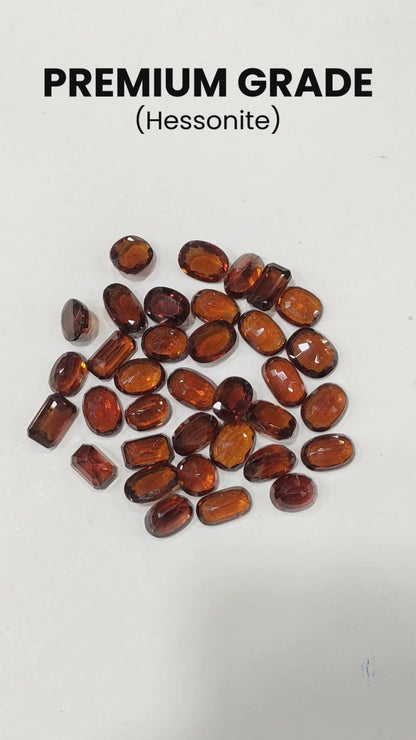 Natural Hessonite (Gomed)